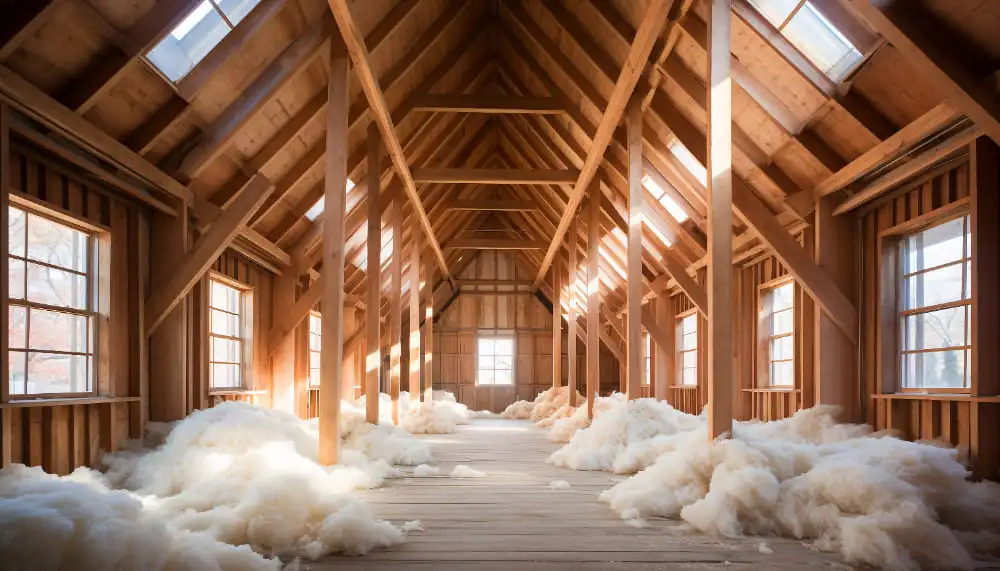 Instalación de lana mineral en vivienda de Irún