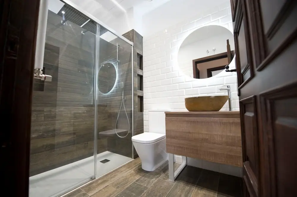 artisan carreleur douche italienne à hendaye avec notre réalisation de carrelage