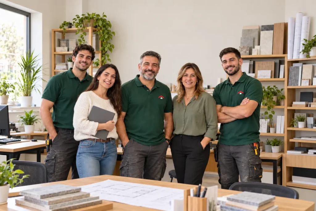 L'équipe Reformas Ordoñez à Biarritz équipe Reformas Ordoñez, entreprise de rénovation à Biarritz