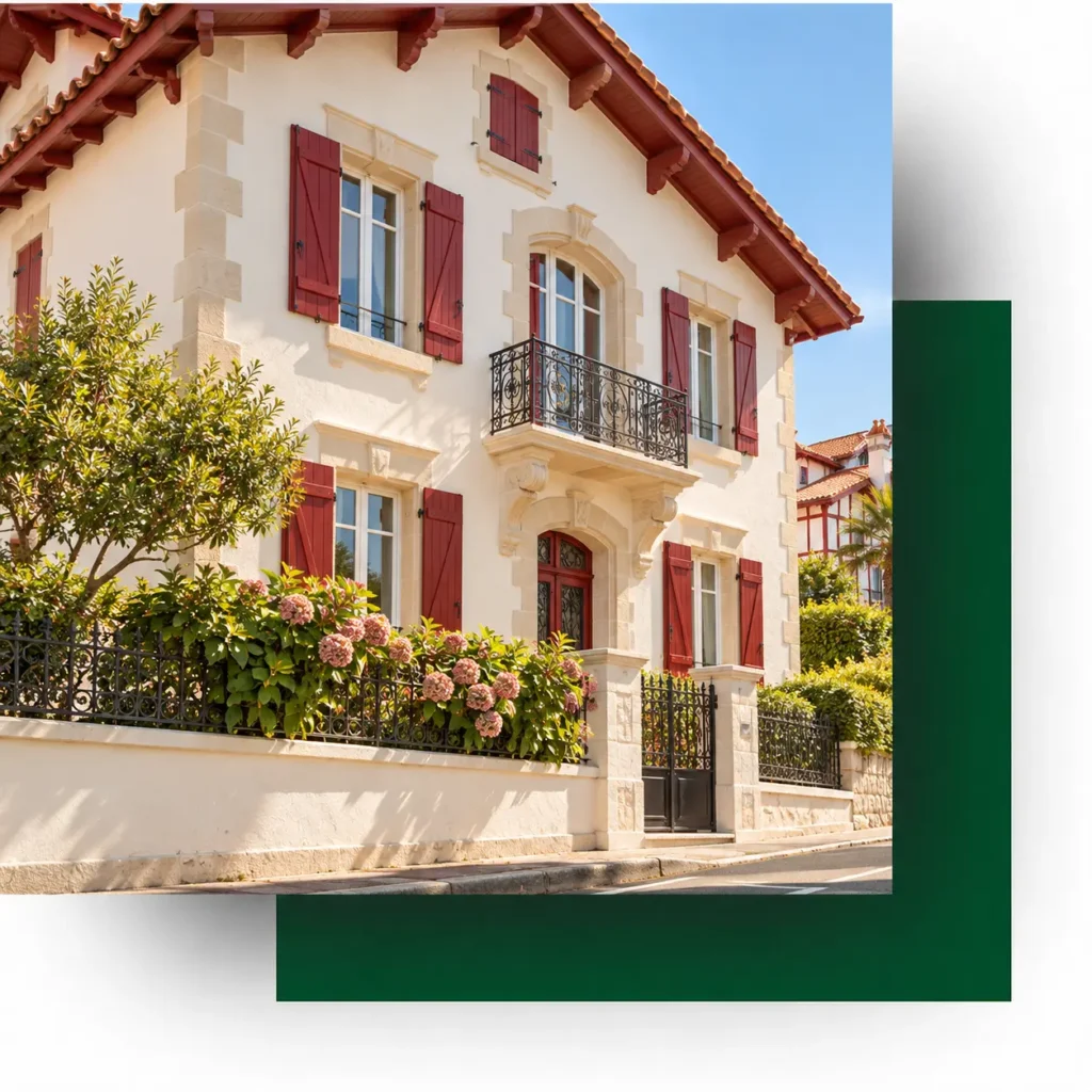 Résultat de rénovation de maison à Biarritz — Reformas Ordoñez intérieur lumineux d'une maison ancienne rénovée à Biarritz